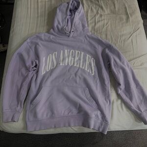 Purple Los Angeles Hoodie